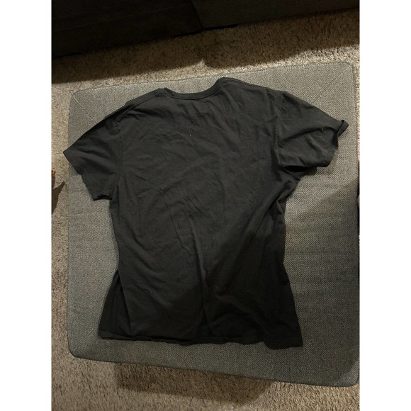 Modern KISS Black World Tour '77 Rock Band Graphic T-Shirt; Mens Size XL Retro - Picture 2 of 3